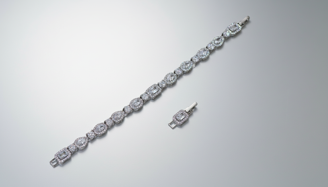 Blizzard Row Chain Bracelet